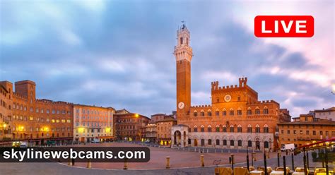 webcam siena|Live Webcam Piazza del Campo, Siena, Tuscany